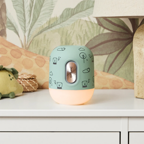 'Glowie Bluetooth Speaker and Lamp - Dusty Green' by Kreafunk of Denmark