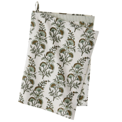 Cotton Kitchen Towel 'Calla Ivy' by Bungalow of Denmark