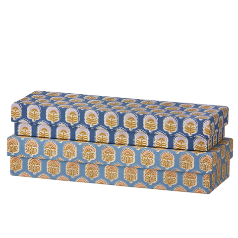 Pencil Box 'Anima Riviera' Set of Two by Bungalow of Denmark