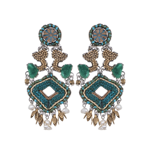 'Royal Velvet - Nasya Earrings' by Ayala Bar