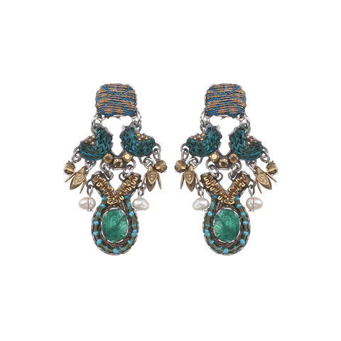 'Royal Velvet - Solvi Earrings' by Ayala Bar