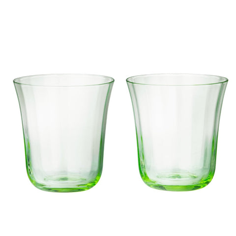 Nora 'Ivy' Water Glass - Set of Two by Bungalow of Denmark