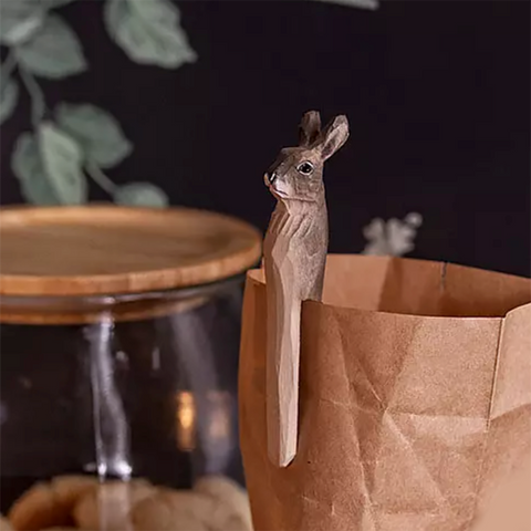 Wooden Peg 'Rabbit' by Wildlife Garden of Sweden