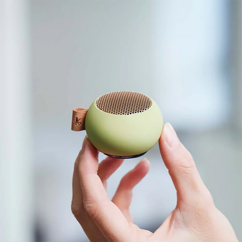 'aGO Mini Bluetooth Speaker - Dusty Olive' by Kreafunk of Denmark