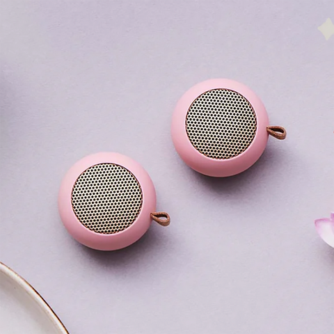 'aGO Mini Bluetooth Speaker - Fresh Pink' by Kreafunk of Denmark